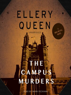 The Campus Murders - Audiobook